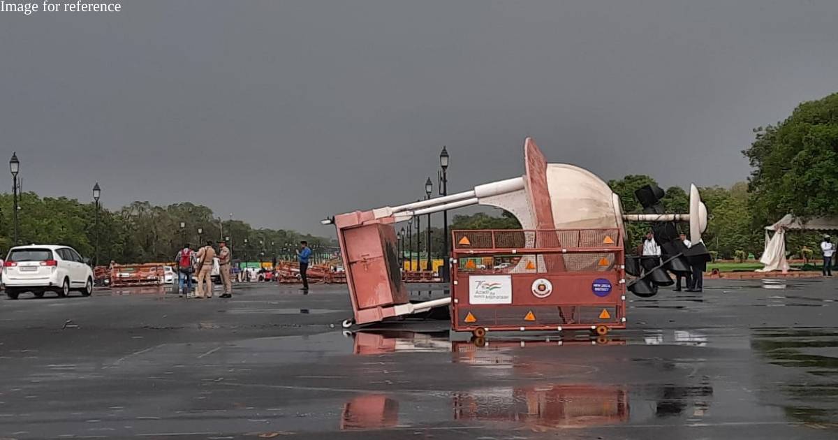 Delhi: Rain wreaks havoc, trees uprooted, cars damaged, man dies in Jama Masjid